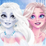 Nova Maquiagem Rainha Da Neve Elsa