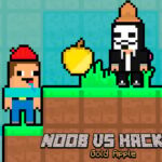 Noob vs Hacker Gold Apple