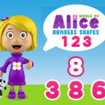 O mundo de Alice Numbers Shapes